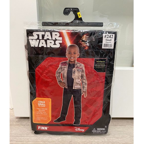 Star Wars Children's Costume - FINN (Size Small 4-6) - Picture 2 of 4